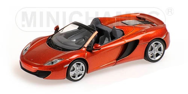 530133030 MCLAREN 12C SPIDER – 2012 – ORANGE METALLIC 1:43